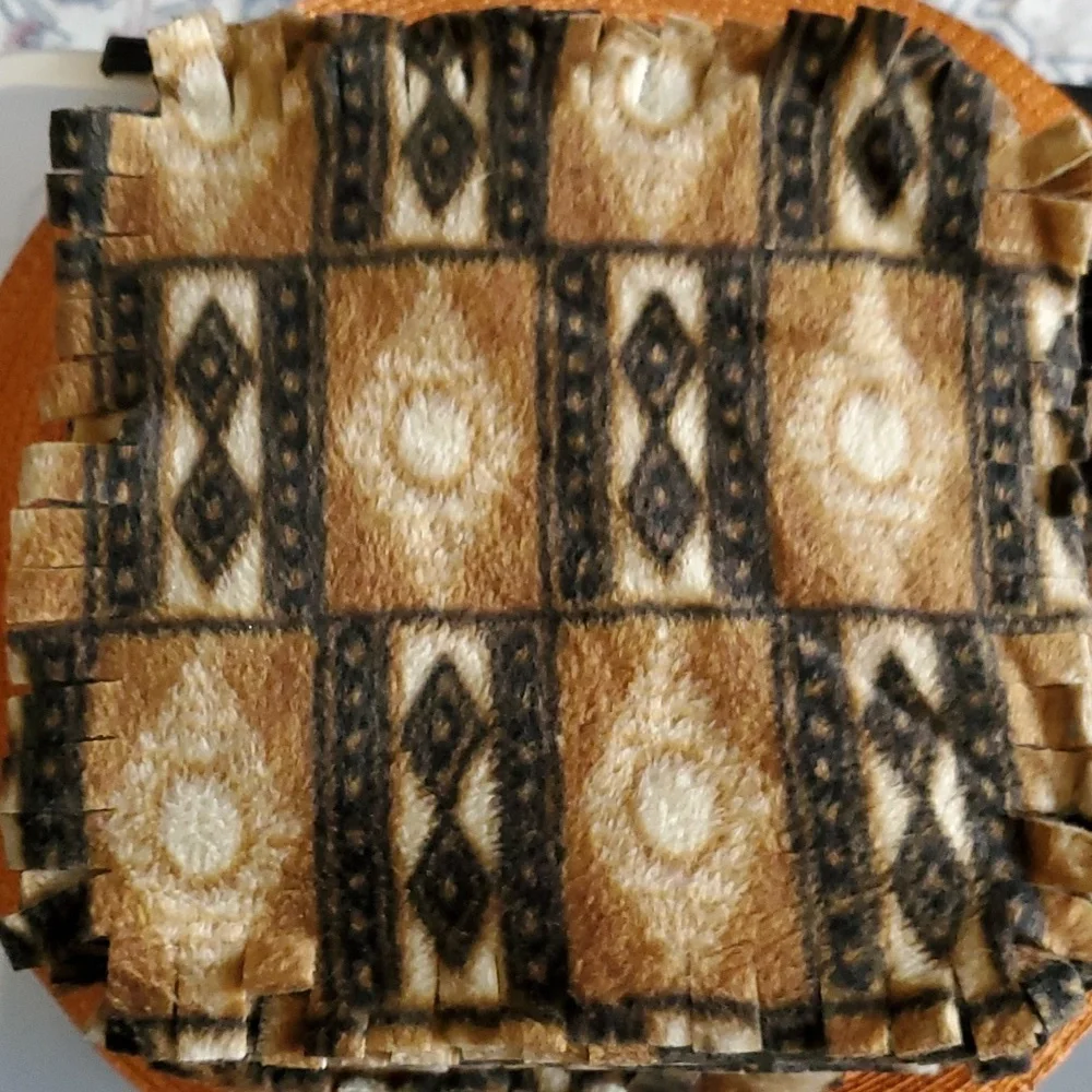 Jo-Ann's Exclusive Fleece Rag Time Quilt Kit - #7391873 Earth Tones